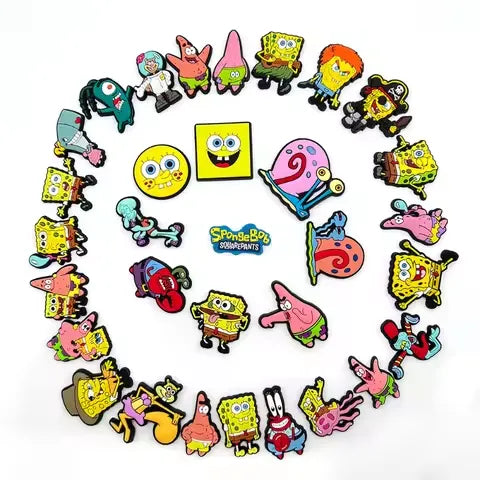 Spongebob Characters Pins