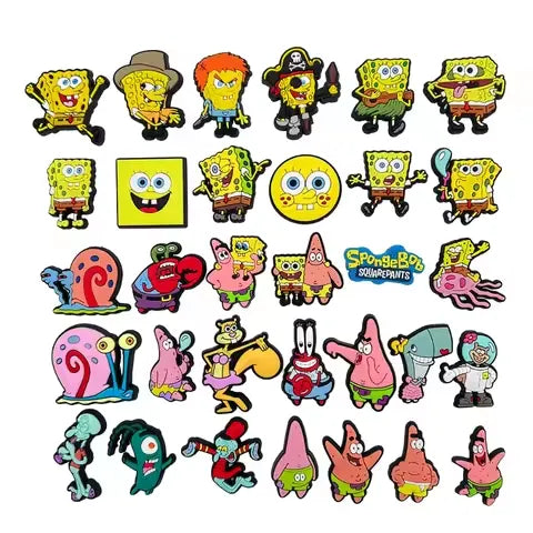 Spongebob Characters Pins